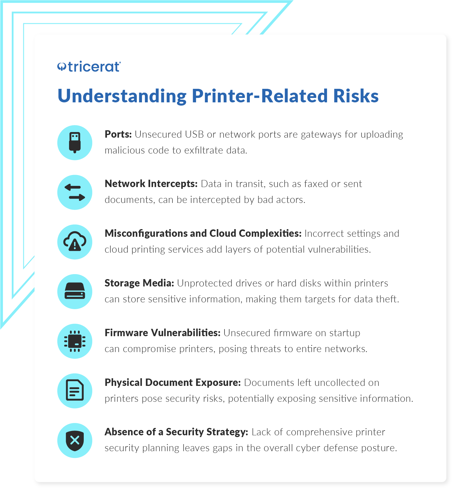 printing risks